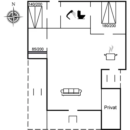 Hébergement de vacances Denahi - 400m To The Fjord By Interhome Egernsund